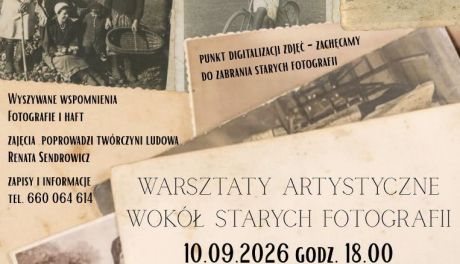 Pamięć ukryta w fotografiach - już dziś warsztaty w Skotnikach