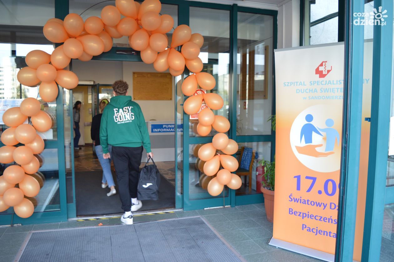 Światowy Dzień Bezpieczeństwa Pacjenta. Szpital w Sandomierzu stawia na profilaktykę