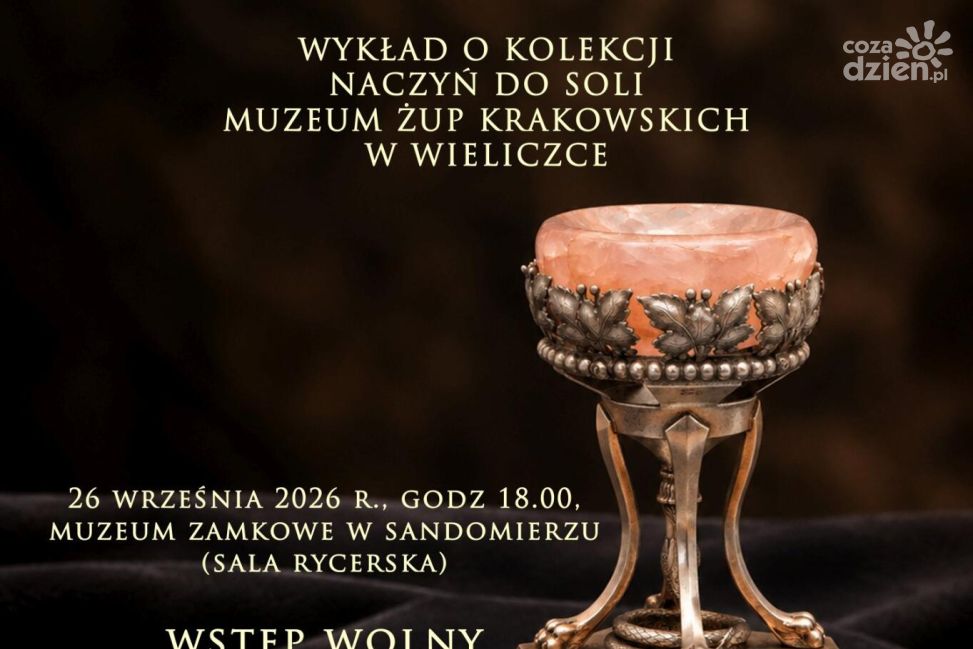 Srebrne solniczki i ich niezwykłe historie. Wykład w Muzeum Zamkowym w Sandomierzu
