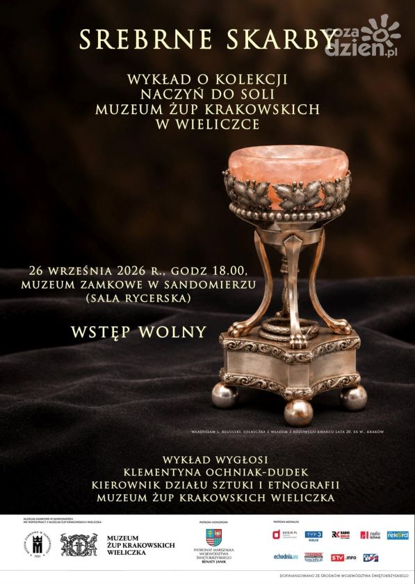 Srebrne solniczki i ich niezwykłe historie. Wykład w Muzeum Zamkowym w Sandomierzu