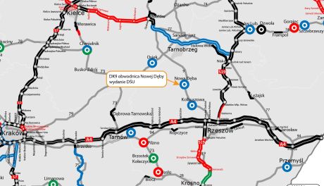 Obwodnica Nowej Dęby z decyzją środowiskową. Wybrano wariant W10A_2