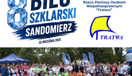 8. Bieg Szklarski w Sandomierzu. Sportowa rywalizacja i pomoc potrzebującym