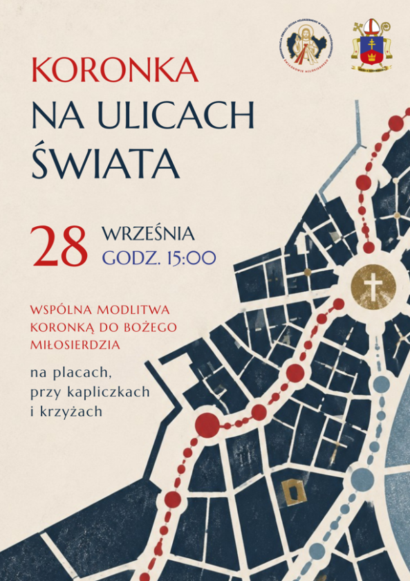 „Koronka na ulicach świata” także w diecezji sandomierskiej. Modlitwa 28 września