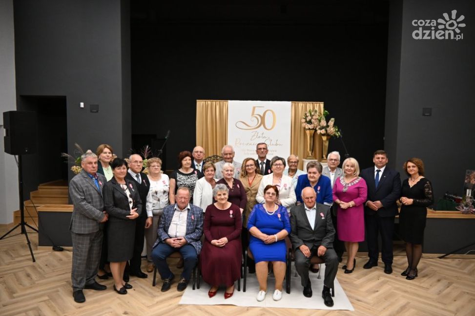 11 par z gminy Zawichost świętowało Złote Gody