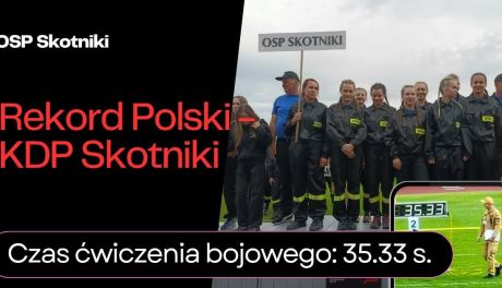 Historyczny sukces OSP Skotniki. Druhny ustanowiły nowy rekord Polski