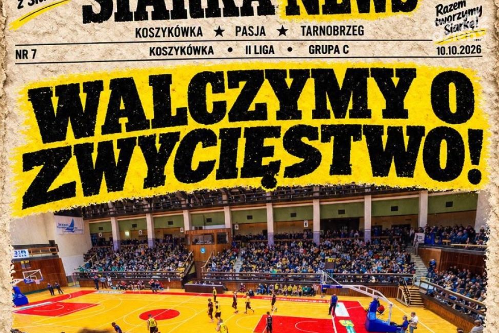 Siarka Tarnobrzeg wraca do hali MOSiR. W sobotę pierwszy domowy mecz sezonu