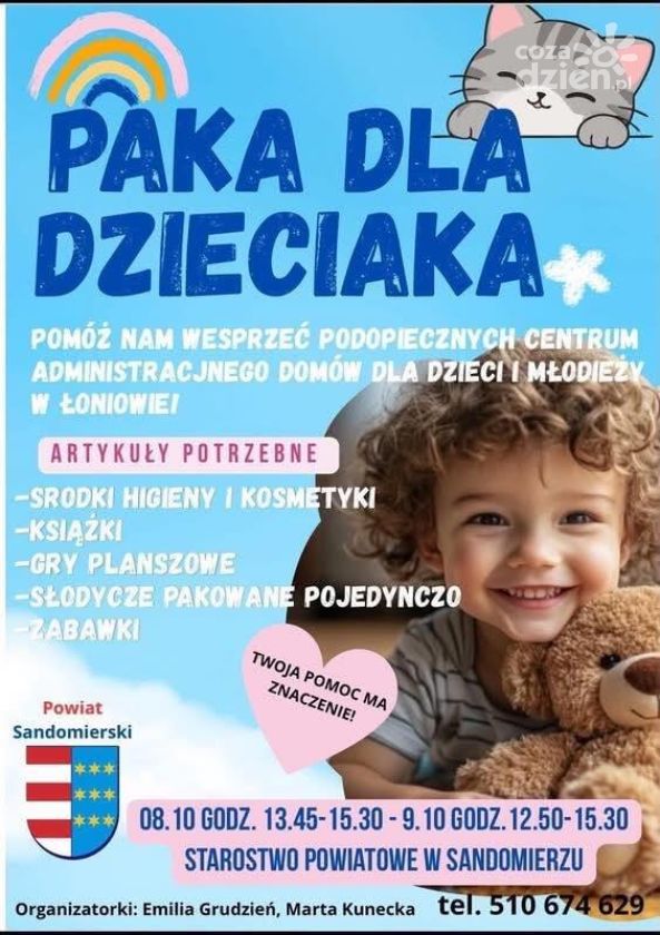 „Paka dla dzieciaka”. Uczennice organizują zbiórkę dla podopiecznych domu dziecka w Łoniowie
