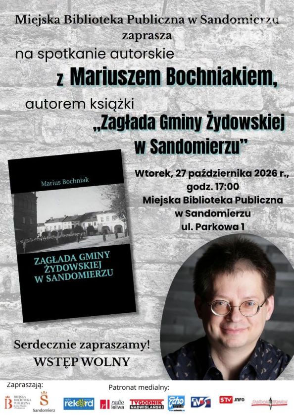 O zagładzie sandomierskiej gminy żydowskiej. Spotkanie z autorem publikacji