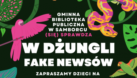Noc Bibliotek w Samborcu. Dzieci wyruszą tropem fake newsów