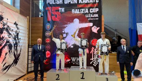 21 medali dla sandomierskiej „Trójki”. Karatecy zajęli trzecie miejsce drużynowo w Galizia Cup 2026
